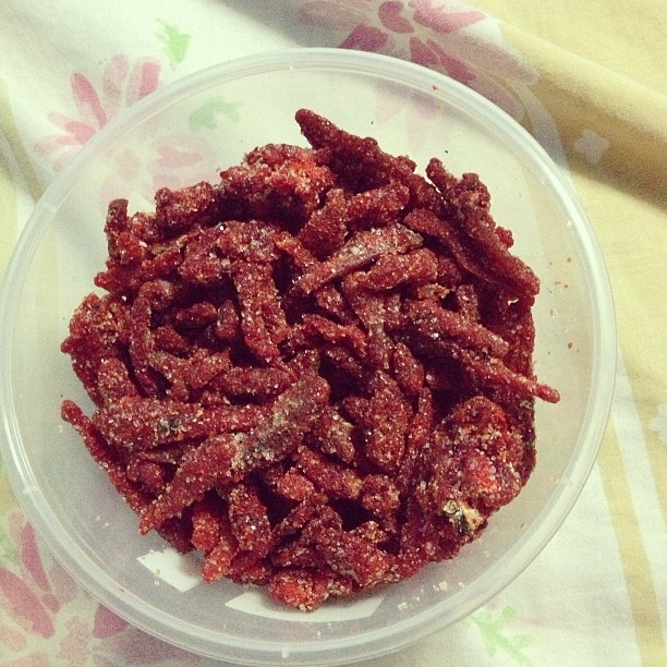 sweet and spicy dilis!