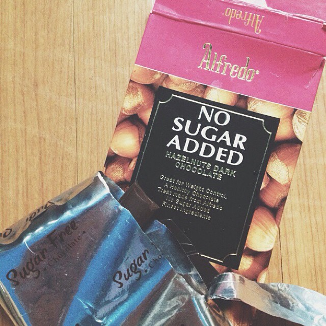 Guilt free because it's sugar free.