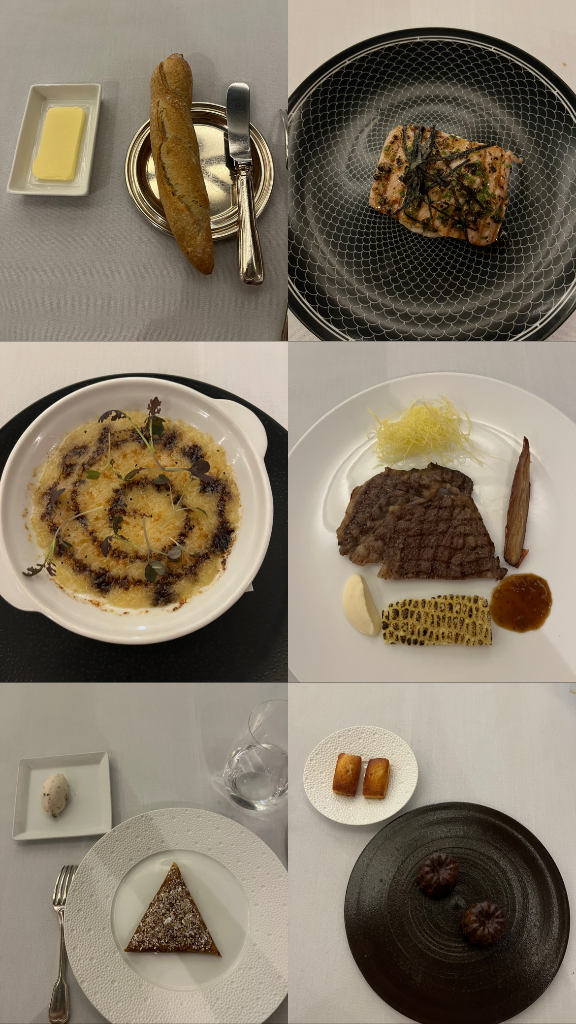 4 Course Set Lunch Menu